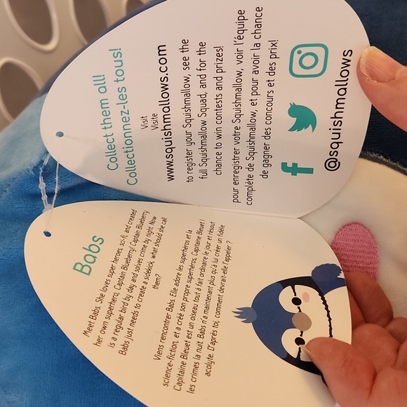 Squishmallow Babs 22 inch - Picture 2 of 9